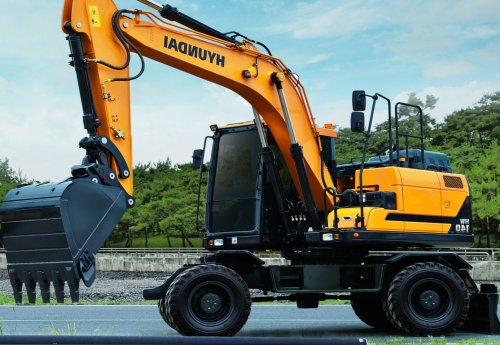 Колесный экскаватор HYUNDAI HW140