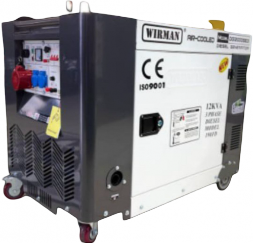 Дизельний генератор Wirman 13 KVA (9 кВт)