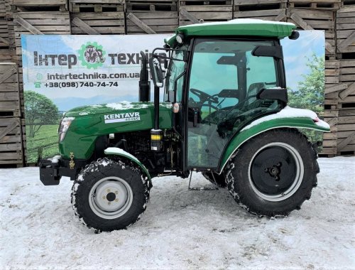 Мінітрактор KENTAVR 404 SC пластикове оздоблення кабіни