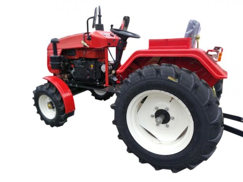 Мiнiтрактор ЗУБР Т-240 (ІЗ ТРЬОХТОЧКОВОЮ НАВІСКОЮ)